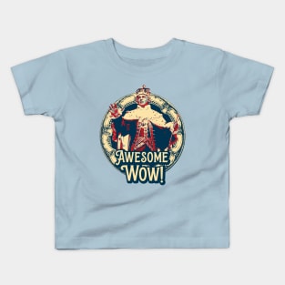 awesome wow hope pop art Kids T-Shirt